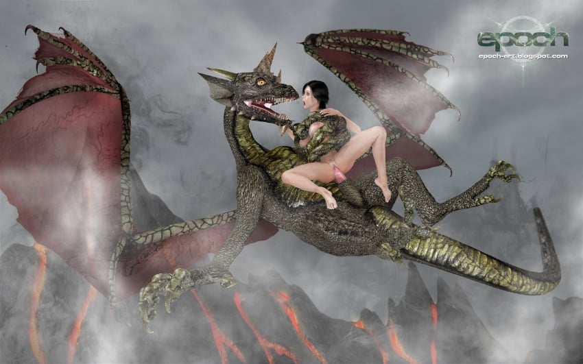 3d animal_genitalia breasts dragon duo epoch epoch-art female human interspecies male sex straight