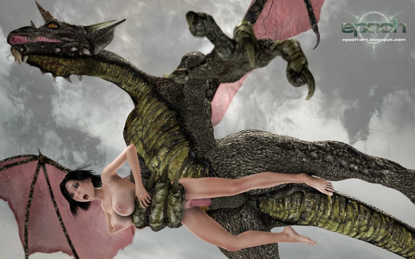 3d animal_genitalia breasts dragon duo epoch epoch-art female human interspecies male sex straight