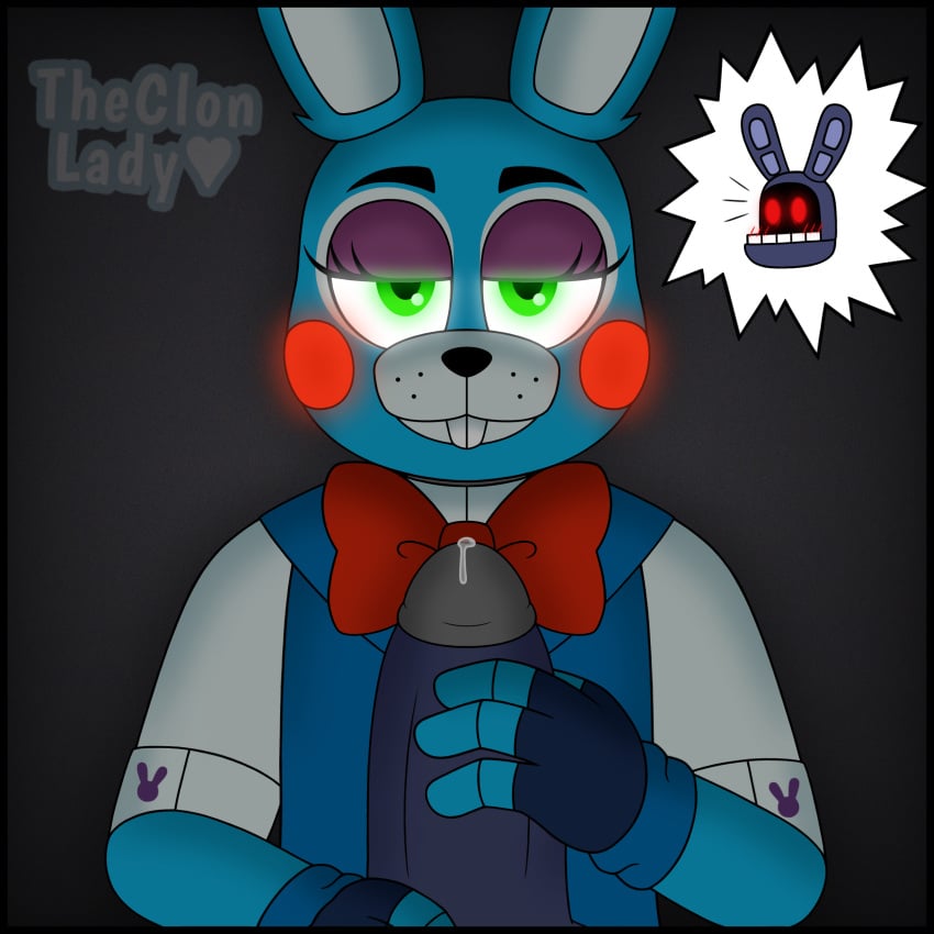 bunny five_nights_at_freddy&#039;s furry gay gay_sex green_eyes oral_sex penis robot toy_bonnie_(fnaf) withered_bonnie withered_bonnie_(fnaf)