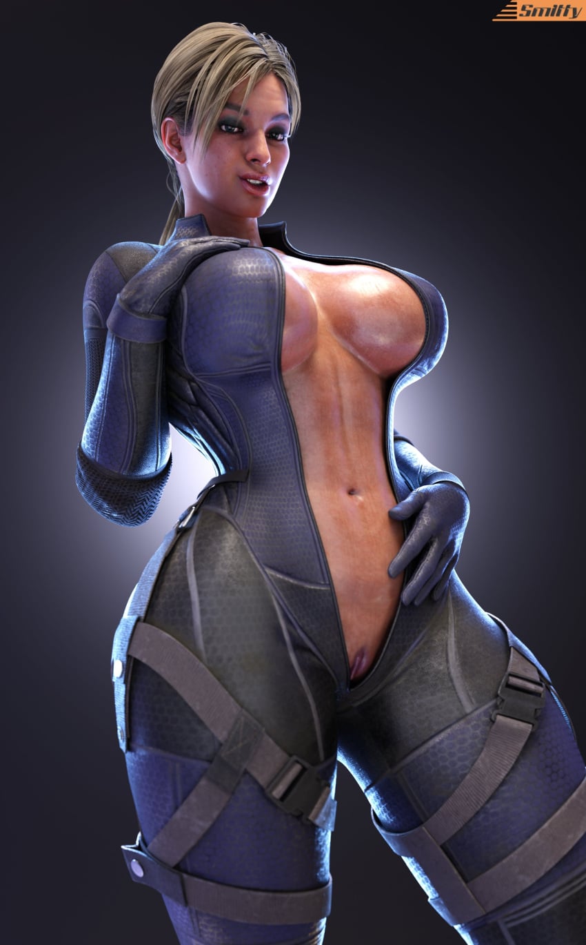 Jill Valentine (Blonde) Rule 34 Image
