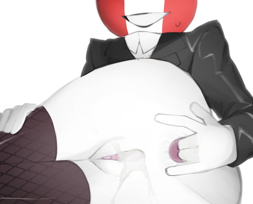 anal_penetration big_ass business_woman close_up countryhumans countryhumans_girl cum_in_pussy cum_inside fanart fingering gaping_anus lazy_art masturbation peru_(countryhumans) pussy woman