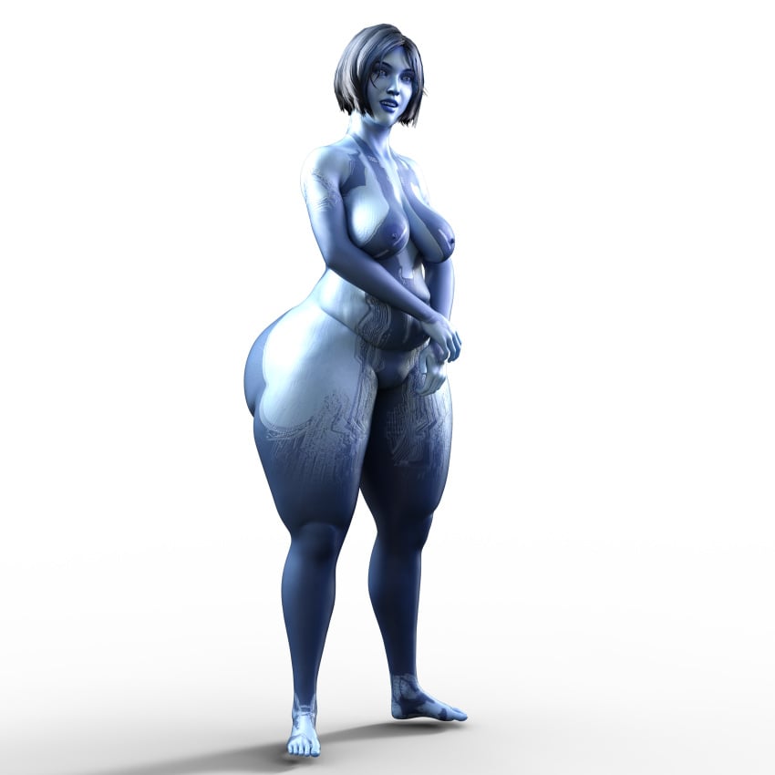 1girls 3d ass big_ass blue_skin bottom_heavy breasts cortana female female_only halo_(series) huge_ass microsoft nipples solo solo_female swagisnotforyou thick_thighs wide_hips