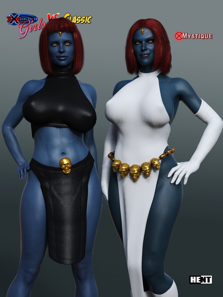 2girls 3d ass big_ass big_breasts big_thighs blue-skinned_female blue_body blue_skin bottom_heavy breasts busty curvy female female_focus female_only hent hourglass_figure huge_ass huge_breasts large_ass large_breasts legs marvel marvel_comics mature mature_female mystique raven_darkholme shapeshifter skull_belt slim_waist thick thick_hips thick_legs thick_thighs thighs top_heavy villain villainess voluptuous waist wide_hips wide_thighs x-men x-men_evolution