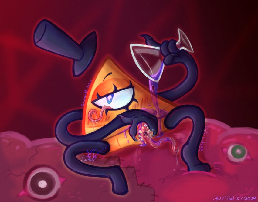 1_eye 2_eyes bill_cipher blush body_horror cuntboy demon drool drooling eyes fangs gravity_falls intersex looking_at_viewer male non-human open_legs open_pussy pussy pussy_with_eyes pussy_with_mouth pussy_with_teeth pussy_with_tongue saliva solo tongue tongue_out tongues triangle unusual_anatomy vagina vaginal_fluids vaginal_juices visible_pussy wet what wine wine_glass