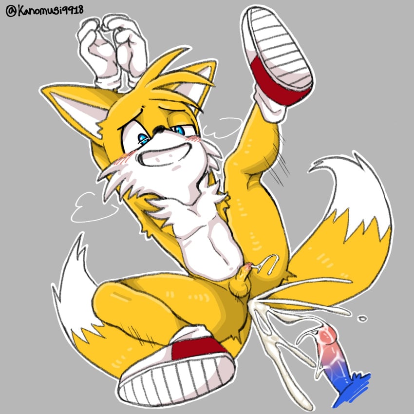 cum cum_in_ass furry kanomusi9918 male penis sega sonic_(series) sonic_the_hedgehog tails tails_the_fox yaoi