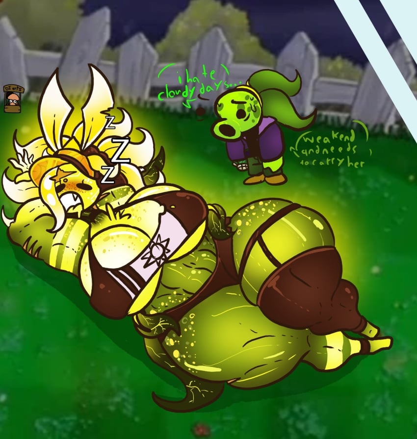 Mushroom Toppin (Plants Vs Zombies) Rule 34 Image