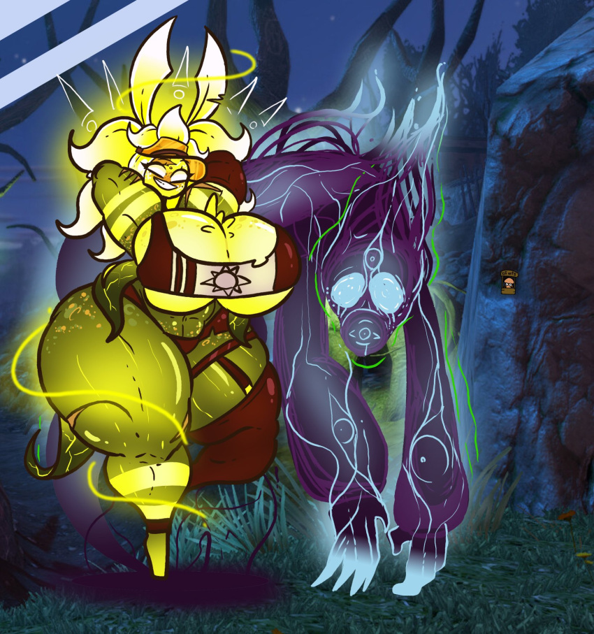 Mushroom Toppin (Plants Vs Zombies) Rule 34 Image
