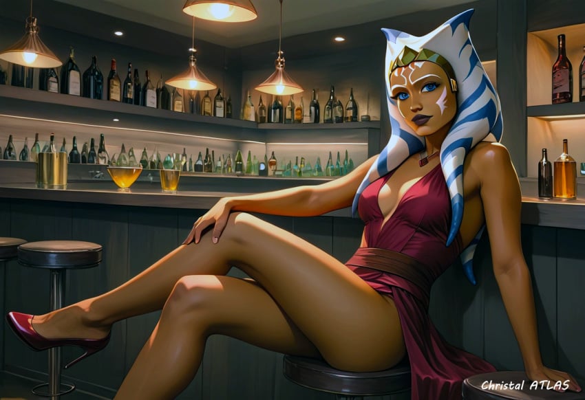 ahsoka_tano ai_generated female seductive sexy stable_diffusion star_wars