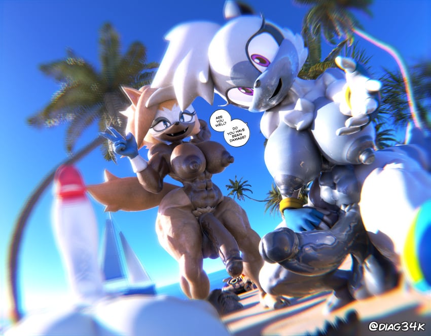 2futas 3d abs anthro beach diag34k futanari muscular_futa pov pubic_hair sega sonic_(series) sonic_the_hedgehog_(comics) sonic_the_hedgehog_(idw) sonic_the_hedgehog_(series) tangle_the_lemur whisper_the_wolf