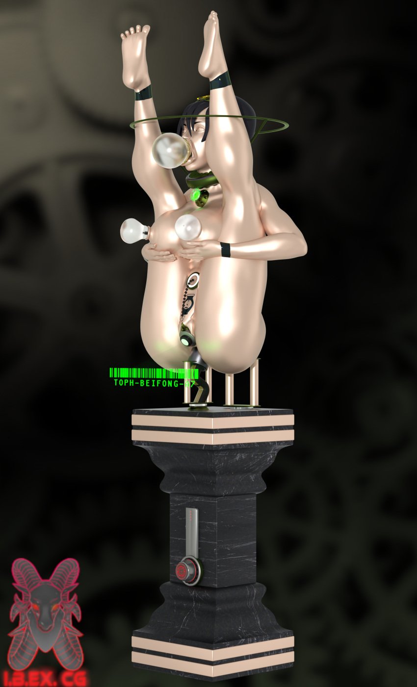 avatar_the_last_airbender big_ass big_breasts body_modification bodysuit corruption decordame_(ibex) drone dronification ibex-cg ibex_(company) metalmaiden_(ibex) mind_break mind_control the_legend_of_korra toph_bei_fong transformation