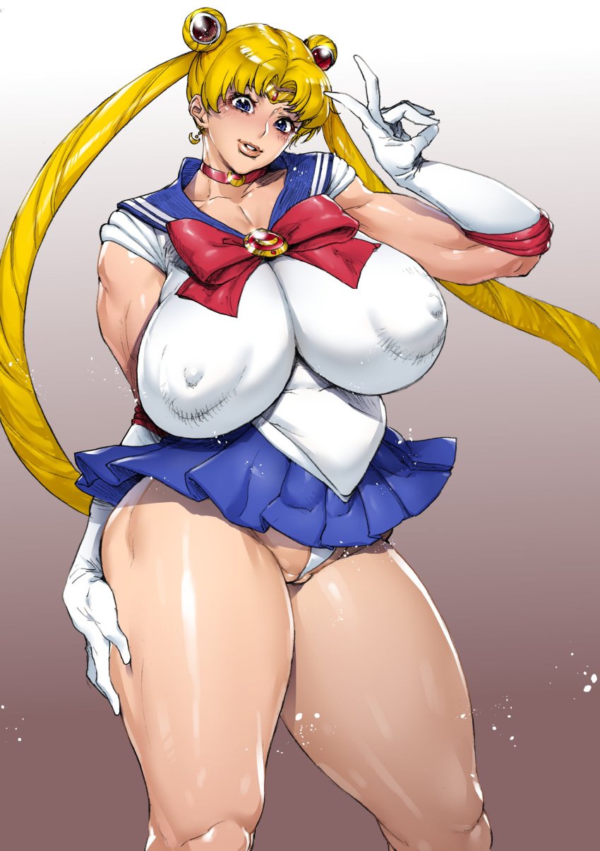 1girls big_breasts big_butt bishoujo_senshi_sailor_moon bonten breasts_bigger_than_head busty commission curvaceous female huge_ass huge_breasts large_ass large_breasts sailor_moon thick thick_ass thick_legs thick_thighs voluptuous voluptuous_female