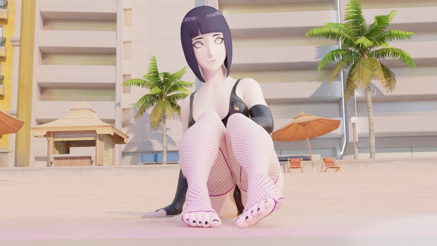 3d feet foot_fetish hyuuga_hinata tagme