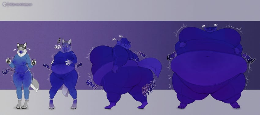 big_ass big_breasts blueberry_inflation breasts bubble_butt female fountain_malchemy furry huge_ass huge_breasts inflation tagme thick_thighs wide_hips