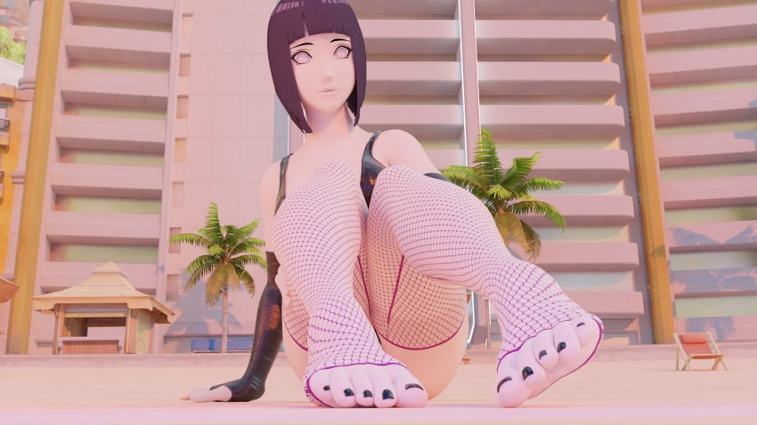 3d feet foot_fetish hyuuga_hinata tagme