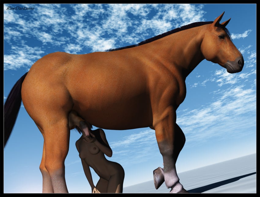 2008 3d balls breasts equine female feral horse human interspecies male penis rawdarkness sex straight zoophilia