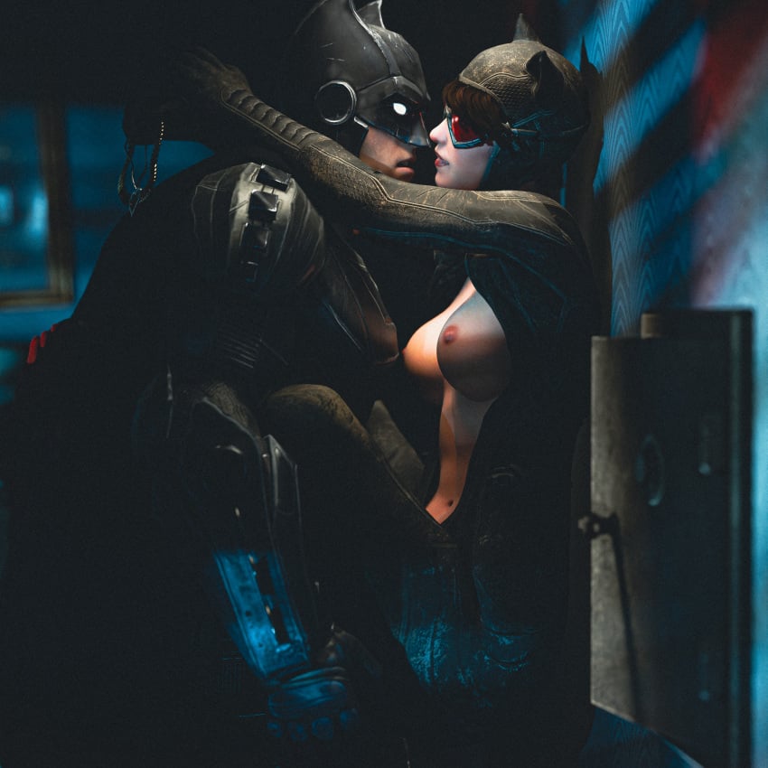 1boy1girl 1girls 3d batman batman:_arkham_knight batman_(series) bruce_wayne catwoman catwoman_(arkham) catwoman_(arkham_knight) dc dc_comics female nude nude_female pale-skinned_female penetration penis penis_in_pussy project_vega selina_kyle sex vagina vaginal_penetration