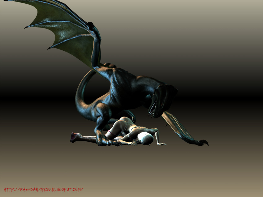 2009 3d balls dragon erection female human interspecies male penis rawdarkness sex straight wings wyvern