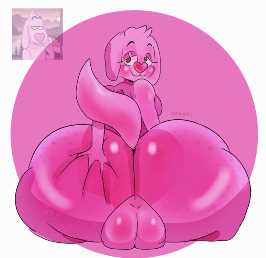 backsack bad_anatomy balls bubble_butt femboy furry grabbing_ass looking_at_viewer lovehound reference_image squish squished_ass tagme telegram telegram_sticker what zeraniumz