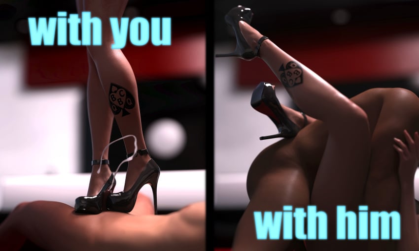 1girls 2boys 2koma 3d alpha_male bored bored_sex caption cheating cheating_girlfriend cheating_wife comparing comparison contrast cuckold cum cum_on_feet cumming cumming_from_footjob cumshot dark-skinned_male dominatrix embrace femdom floor footwear footwear_fetish high_heels high_heels_focus leg_focus legs legs_spread legs_together legs_up light-skinned_female light-skinned_male light_skin maledom malesub missionary missionary_position netorare on_back on_floor passionate passionate_sex pathetic pathetic_male penis_size_difference pounding queen queen_of_spades queen_of_spades_symbol queen_of_spades_tattoo riskyfake ruined_orgasm sex shoe_fetish shoejob shoes shoes_on size_comparison size_difference size_play size_queen small_penis small_penis_humiliation snowbunny spade spade_tattoo splurt standing standing_footjob standing_on_person stomping submissive_male