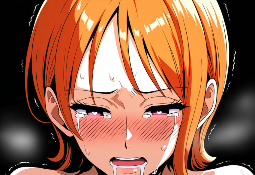 ai_generated ashitsutta female female_only nami_(one_piece) nude one_piece