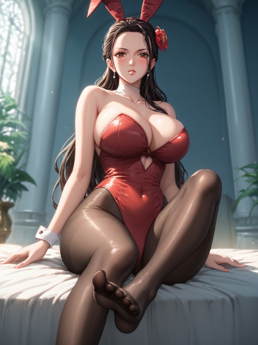 ai_generated bunnysuit dreamforestart female female_only one_piece viola_(one_piece)