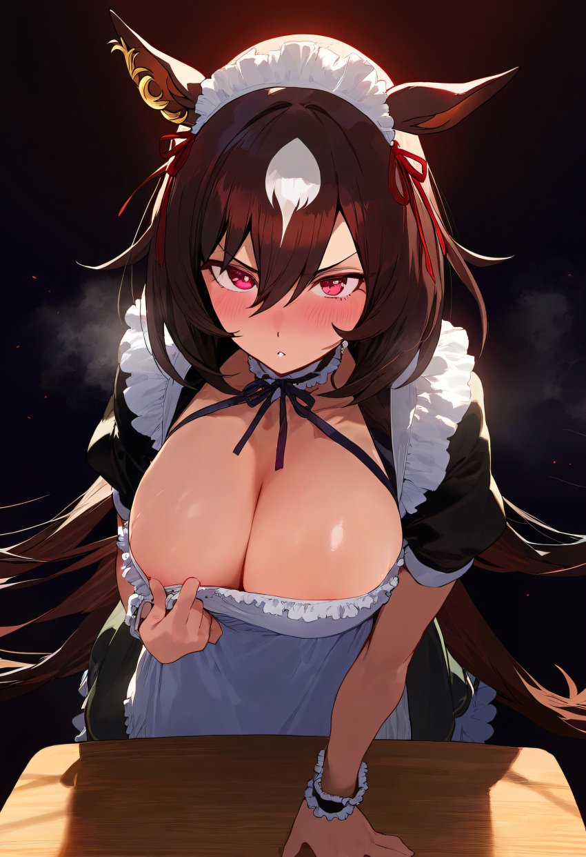 ai_generated big_boobs big_breasts cleavage sirius_symboli_(umamusume) tagme umamusume umamusume_pretty_derby