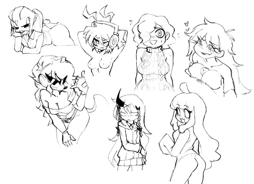 2boys 7girls aged_up ahoge anthro ass blush broken_night_dimensions buttjob cloud_(friday_night_funkin) crystal_gf_(smug) cute demon doodle fangirl fluffy_hair friday_night_funkin friday_night_funkin_mod fully_clothed fur headphones heart jacket long_hair long_sleeves looking_at_viewer melody_(friday_night_funkin) mid_fight_masses naked no_color original_character paizuri partially_clothed penis ponytail rainingfield rasazy_(dokki.doodlez) rat request ritz_(game) ritz_(ninjamuffin99) ritza_the_rat short_hair sirvyu_fangirl(sivuliike) skyblue skyblue_(friday_night_funkin) skyverse sunglasses sweat tail