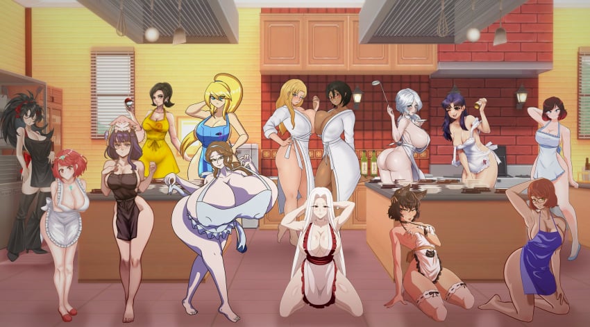 anger_vein arms_behind_head arms_under_breasts ass barefoot big_breasts black_hair black_legwear blonde_hair blue_eyes breast_press breasts_bigger_than_head brown_hair cat_ears cleavage ear_piercings escriba fate/zero fate_(series) faunus female_only genshin_impact glasses icesticker irisviel_von_einzbern kali_belladonna khartemis kitchen kitchen_appliance kneeling long_hair looking_at_viewer massive_breasts metroid milf misato_katsuragi mother_(pokemon_bw) mother_(pokemon_sv) naked_apron naked_robe nearly_naked_apron neon_genesis_evangelion one_eye_closed pokeball pokemon pokemon_bw pokemon_sv ponytail purple_eyes purple_hair pyra_(xenoblade) pyrrha's_mom raiden_shogun red_hair robe rwby samus_aran saphron_cotta-arc seductive_look seductive_pose short_hair sideboob single_bare_shoulder slippers symmetrical_docking terra_cotta-arc thighhighs white_hair wide_hips wife_and_wife willow_schnee xenoblade_(series) xenoblade_chronicles_2 yagonator yellow_eyes