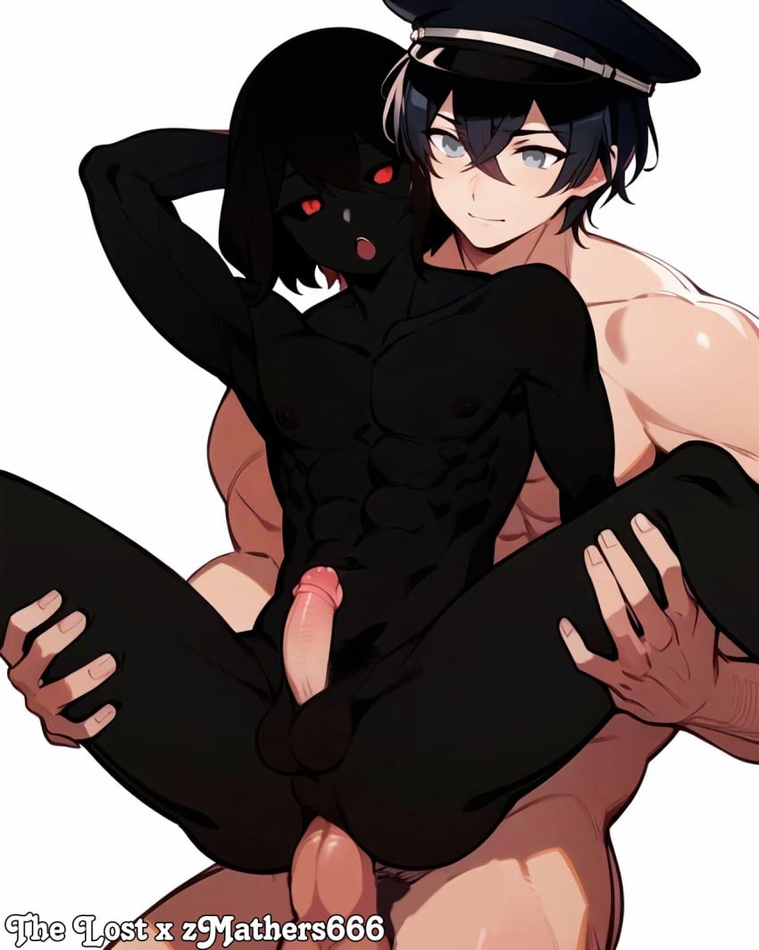 2boys ahe_gao ai_generated anal anime anime_style black_body black_fur black_hair black_penis espa&ntilde;ol femboy gray_eyes hair instagram male mathers mature minecraft muscular naked nsfw penetration penis red_eyes sex sissy spanish spiked streamer the_lost the_lost_(the_slumbering_omen) the_slumbering_omen theslumberingomen tiktok trap twitch virtual_youtuber vtuber white_body yaoi youtube zmathers zmathers666