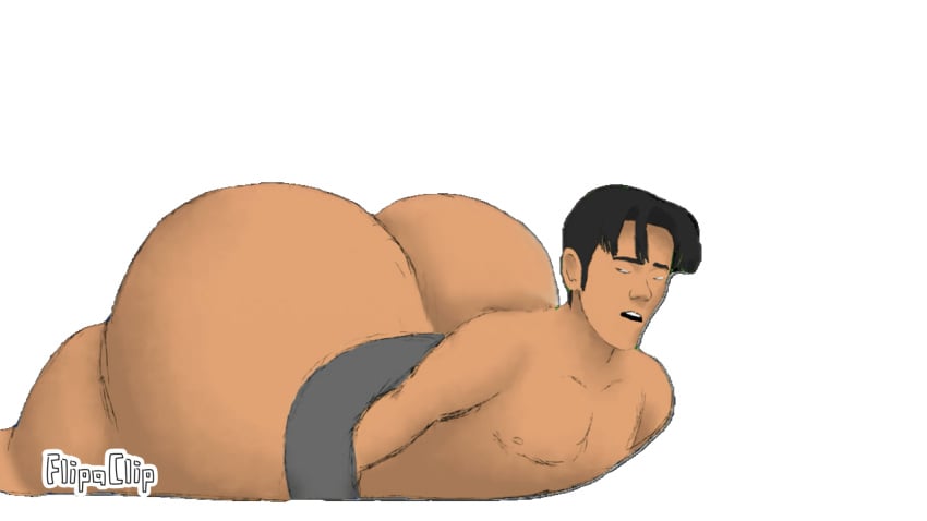 1boy 1male 2024 2d 2d_(artwork) 2d_animation animated animated_gif animation ass_bigger_than_head ass_bigger_than_torso ass_jiggle ass_shake ass_shaking ass_slap ass_slapping big big_ass big_ass_(male) big_butt black_hair brown-skinned_male butt_jiggle butt_slap curvy curvy_ass curvy_figure curvy_male dat_ass dat_butt dilf fat_ass fat_butt flipaclip fully_naked fully_nude gay gif huge_ass huge_butt hyper_ass hyper_butt jiggling_ass joey_hart large_ass large_butt laying laying_down laying_on_floor laying_on_ground laying_on_stomach loop looping_animation male_only massive_ass massive_butt naked naked_male nude nude_male shaking_ass shaking_butt skeleton slapping slapping_ass slapping_butt solo_male spanking thick_ass thick_butt thick_thighs voluptuous voluptuous_dilf voluptuous_male