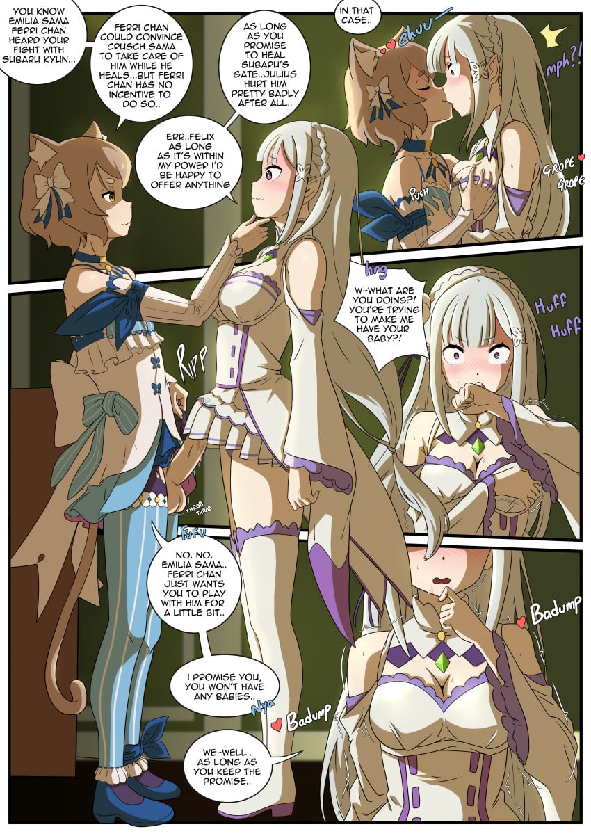 Emilia (Re:Zero) Rule 34 Image