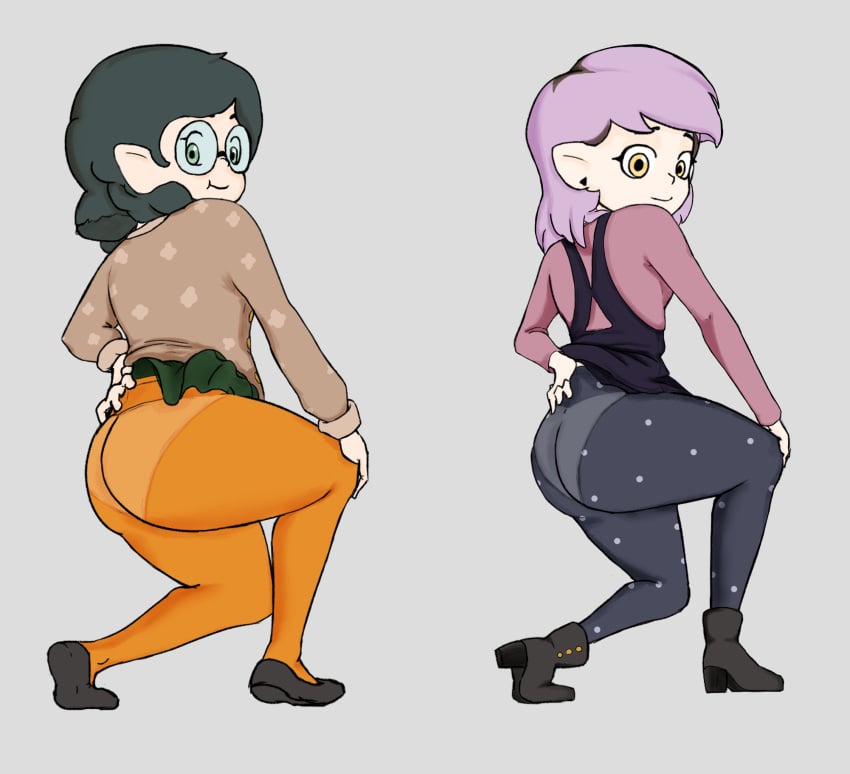 alexpir amity_blight ass big_ass legs looking_at_viewer pantyhose smile the_owl_house willow_park