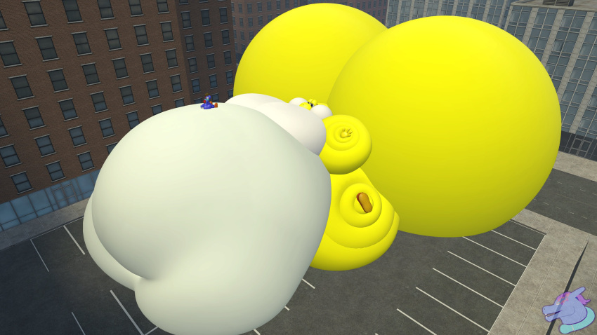 big_ass big_breasts blob breasts bubble_butt gale_(chip_at_night) huge_ass huge_breasts hyper_ass immobile mario_(series) moobs nintendo overweight sonaizard yellow_yoshi yoshi