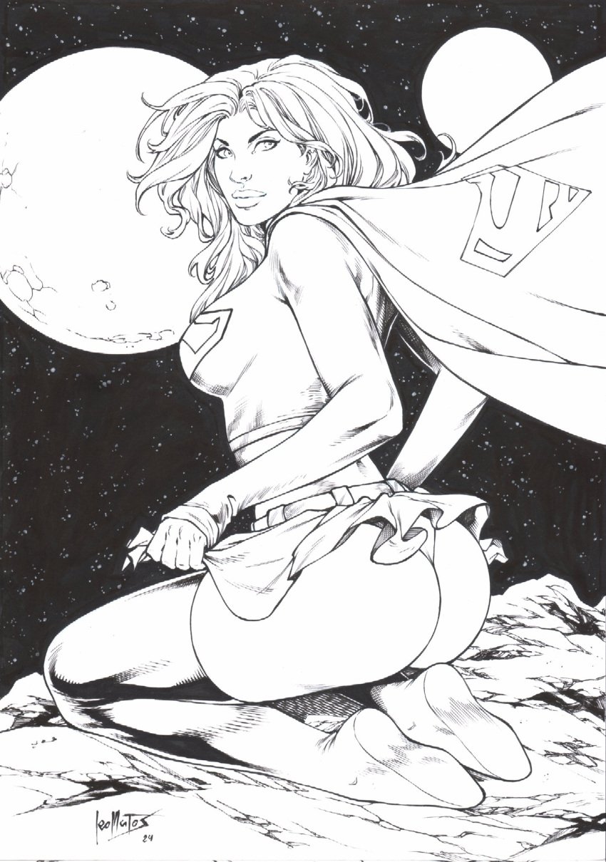 2d ass big_ass big_breasts blonde_hair breasts bsfd bubble_butt dc dc_comics huge_ass kara_danvers kara_zor-el large_ass large_breasts legs leo_matos looking_pleasured showing_panties skirt skirt_lift skirt_pull supergirl superhero superhero_costume superheroine superman_(series) thick thick_ass thick_thighs