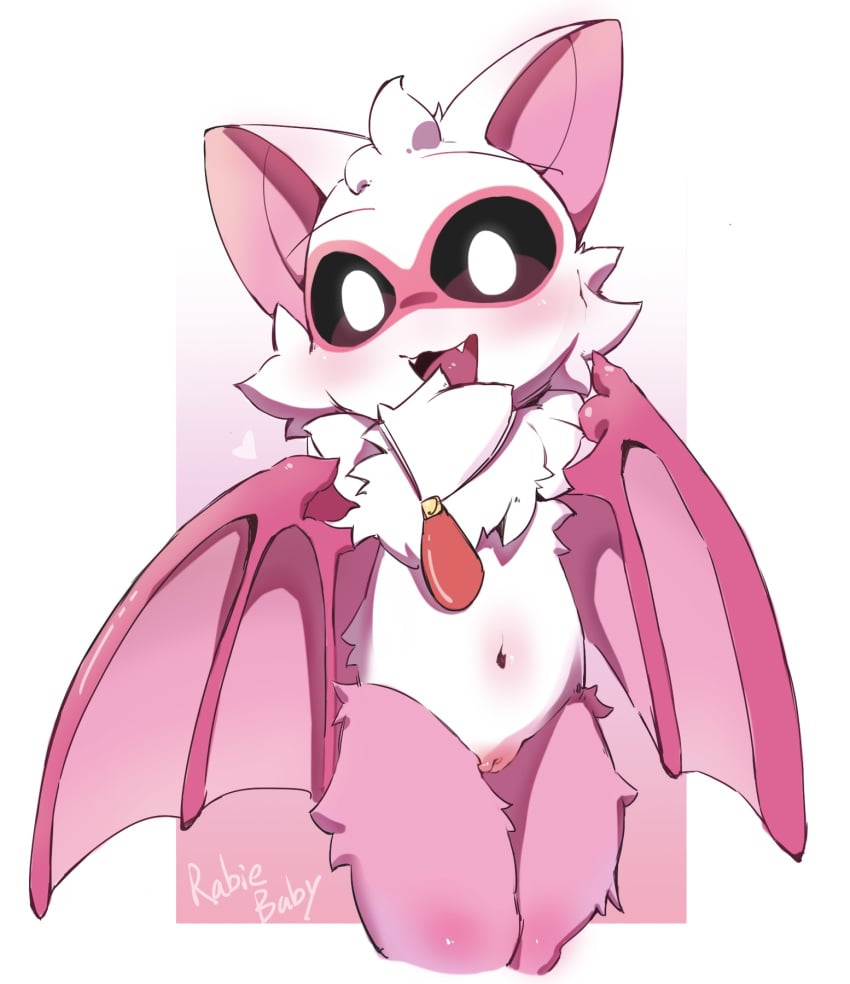 adorable adorable_face adorable_girl anthro anthro_on_anthro anthro_only bat bat_wings black_sclera cheesefries critters_(poppy_playtime) cute cute_eyes cute_face cute_fangs cute_girl fangs female fur furry_only genitals hi_res mammal membrane_(anatomy) membranous_wings mob_entertainment nightmare_critters no_humans open_mouth pink_hips pink_legs pink_wings poppy_playtime poppy_playtime_(chapter_4) rabie_baby_(poppy_playtime) sex smile smiling_critters solo tagme teeth vagina vampire_bat white_body white_fur white_skin wing wings