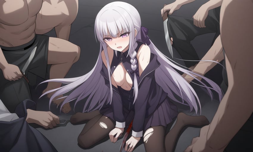 ai_generated blood danganronpa gangrape kirigiri_kyouko