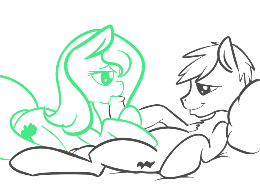 adagio equine fellatio line_art my_little_pony oral oral_sex original_character penis petite_fleur rawrcharlierawr sex