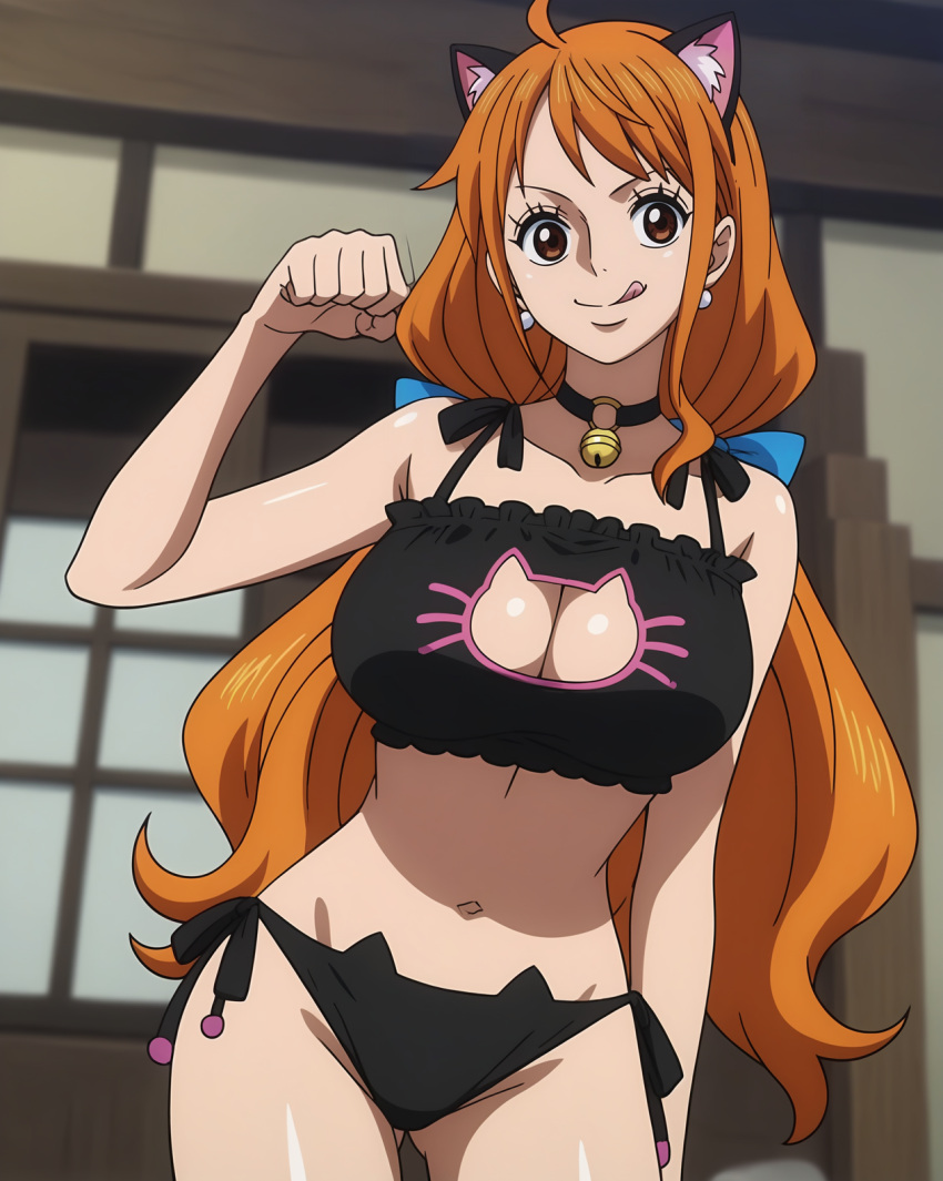 ai_generated female female_only nami_(one_piece) one_piece stickyai