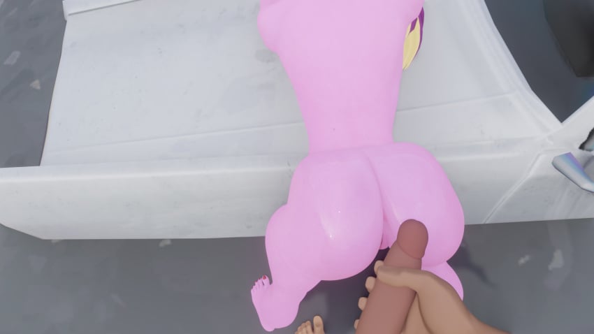 aphrodite aphrodite_(fortnite) ass ass_focus cum_on_ass dropsy48 feet fortnite fortnite:_battle_royale holding_penis jonesy_(fortnite) male_pov pov redeyes sex_on_car spread_legs