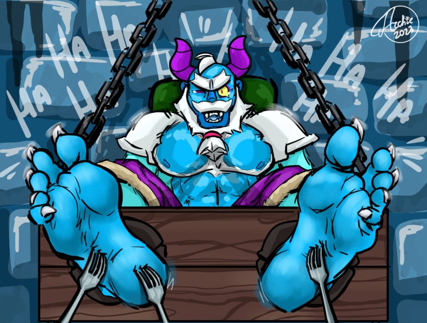 bara barazoku big_feet big_muscles brawl_stars breasts daddy dilf erection feet feet_fetish feet_up fetish furry furry_only gay hair holidays male male_only mature merry_christmas monster muscles muscular nsfw old_man older_male pubic_hair sam_(brawl_stars) seductive seductive_look skin torture