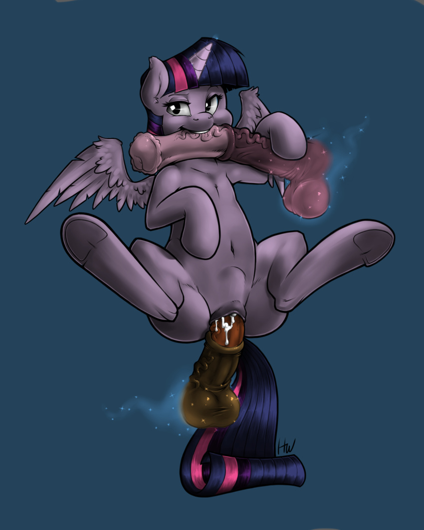 2013 alicorn colored cum disembodied_penis equine feral friendship_is_magic hair hooves horn horse horsecock in_air magic male my_little_pony navel oral oral_sex penetration penis pony purple_fur purple_hair sex spitroast spread_legs spreading twilight_sparkle_(mlp) vaginal_penetration vein wings zidanerfox