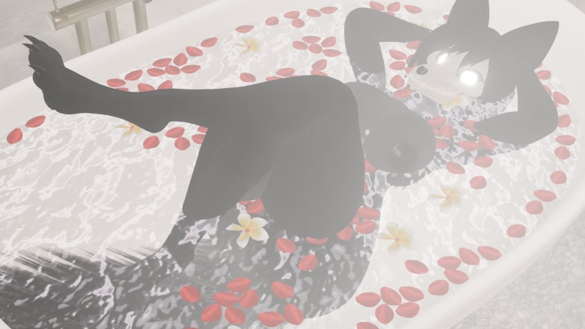 bath bathing big_breasts female mistressexcess monster monster_girl scp-1471-a scp_foundation solo_focus vr_media vrchat vrchat_avatar