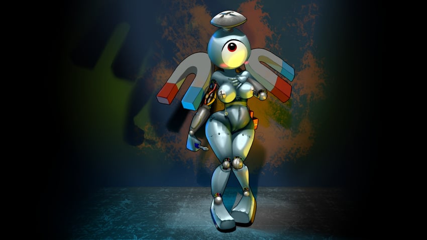 1_eye breasts elpatrixf female magnemite magnets nintendo pokemon pussy screwdriver tagme video_games wallpaper wide_hips