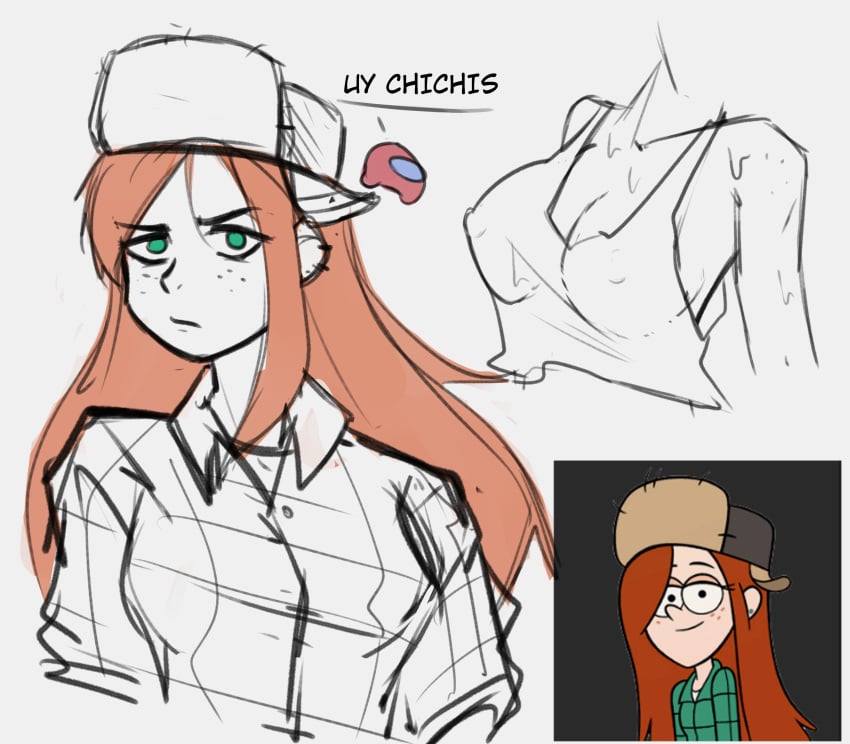 Wendy Corduroy (Gravity Falls) Rule 34 Image
