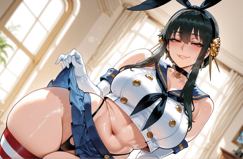 Shimakaze (Kantai Collection) (Cosplay) Rule 34 Image