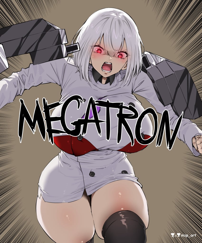 1girls 2d 2d_(artwork) angry angry_expression angry_face big_breasts breasts female female_focus female_only genderswap_(mtf) gray_hair gray_hair_female grey_hair grey_hair_female humanformers large_boobs large_breasts megatron nisp_art rule_63 solo solo_female solo_focus thick_thighs thighs transformers transformers_one