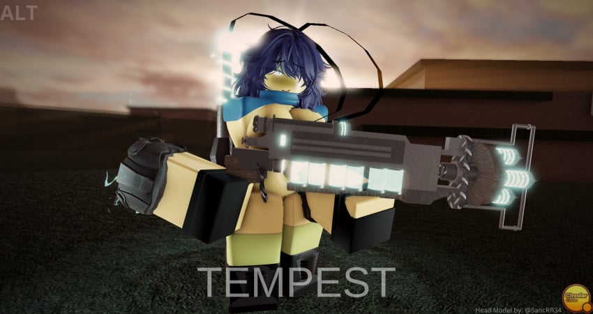 1girls 3d alternative_version blue_hair circularx2 dummies_vs_noobs female female_only light_blue_eyes noob roblox roblox_game robloxian self_upload tagme tempest_(dummies_vs_noobs) text