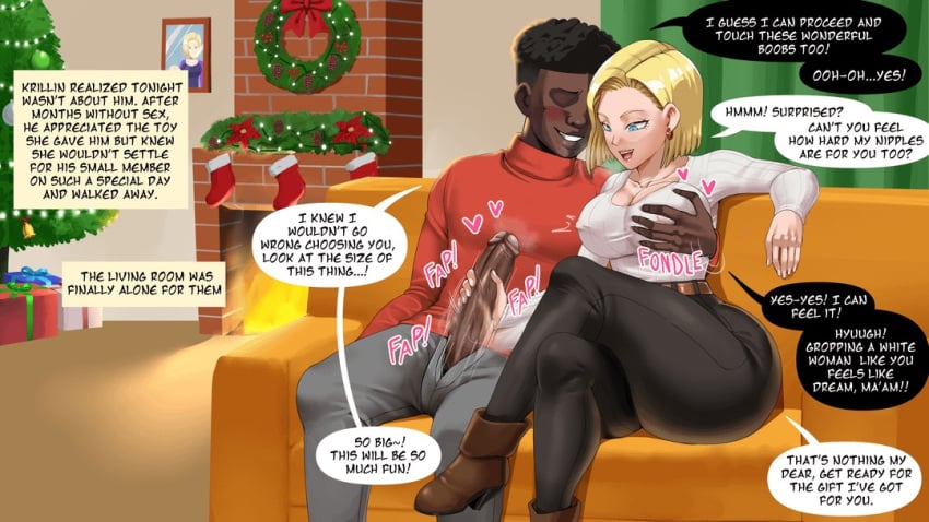 android_18 black_male dark-skinned_male interracial ntr pinkpawg tagme