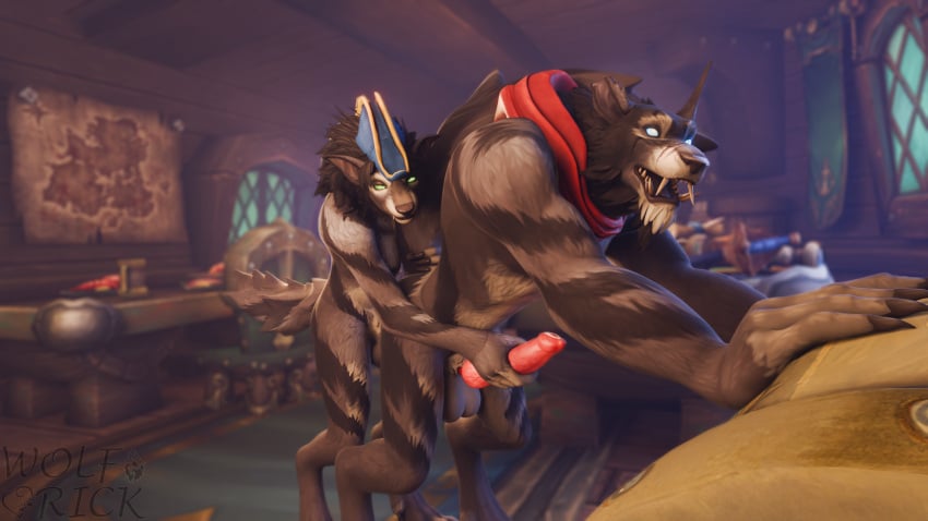 anal anal_sex anatomically_correct anatomically_correct_genitalia anatomically_correct_penis animal_genitalia animal_penis anthro ass balls blizzard_entertainment breasts canid canine canine_genitalia canine_penis canis chair digital_media_(artwork) duo erection food fur furniture futanari genitals gynomorph gynomorph/male gynomorph_penetrating gynomorph_penetrating_male hair hi_res intersex intersex/male intersex_penetrating intersex_penetrating_male knot male male_penetrated mammal map mount muscular mythology nipples nude penetration penile penis penis_grab sex ship smile surprise_buttsex table tail vehicle warcraft watercraft werecanid werecreature wolfrick worgen zaine_alistaire