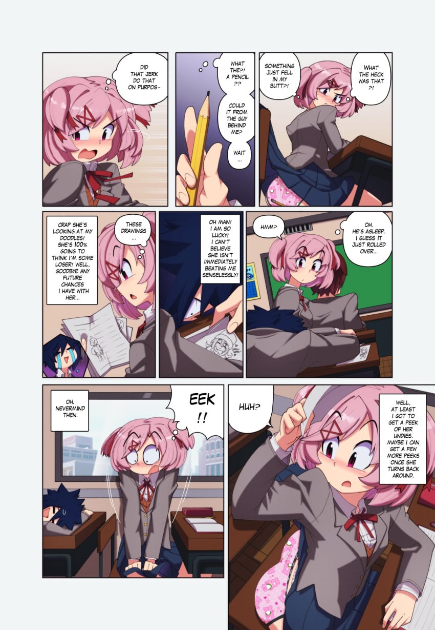 Natsuki (Doki Doki Literature Club) Rule 34 Image